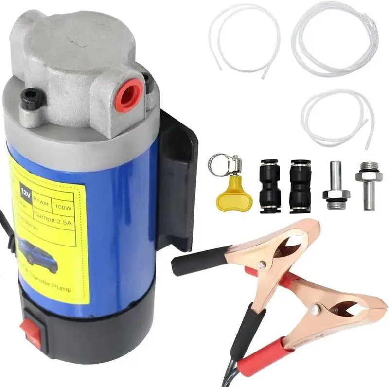πͺ HOT DEAL | 12V 100W Oil Transfer Pump β 1β4 L/min Portable Engine Oil Extractor for DIY Maintenance