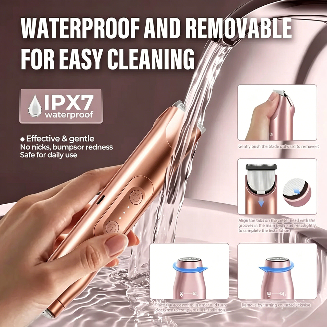🔥2 in 1 Electric Hair Removal Tool Trimmer