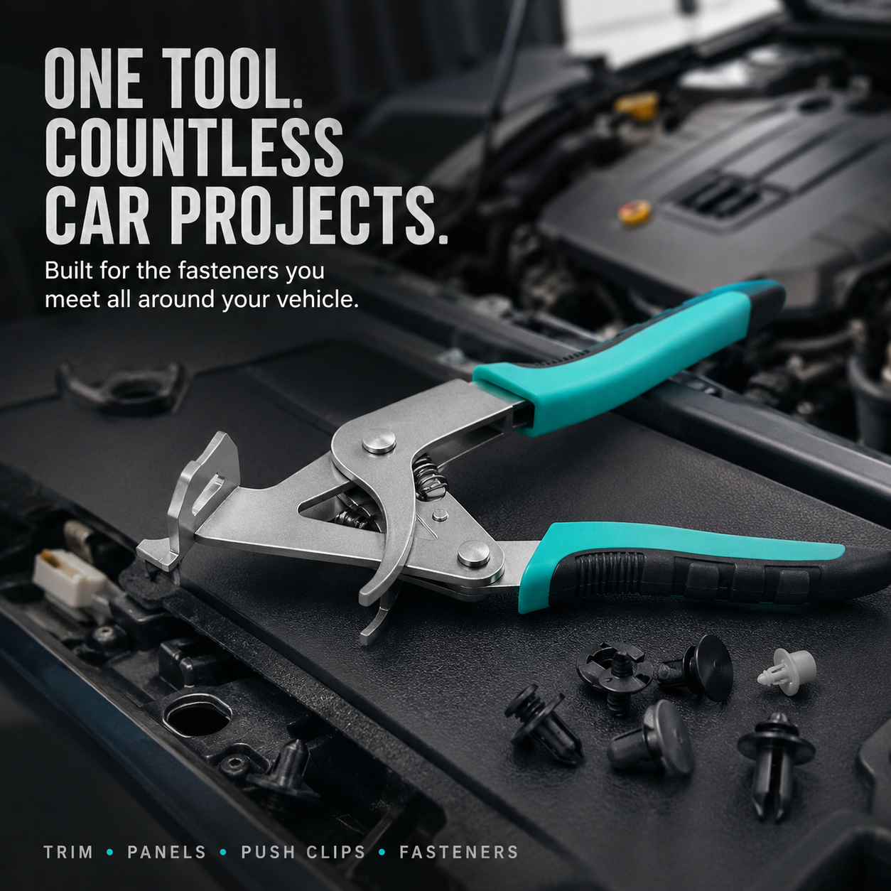 🔧 Auto Fastener Clip Removal Pliers – Quick & Easy Trim Removal Tool