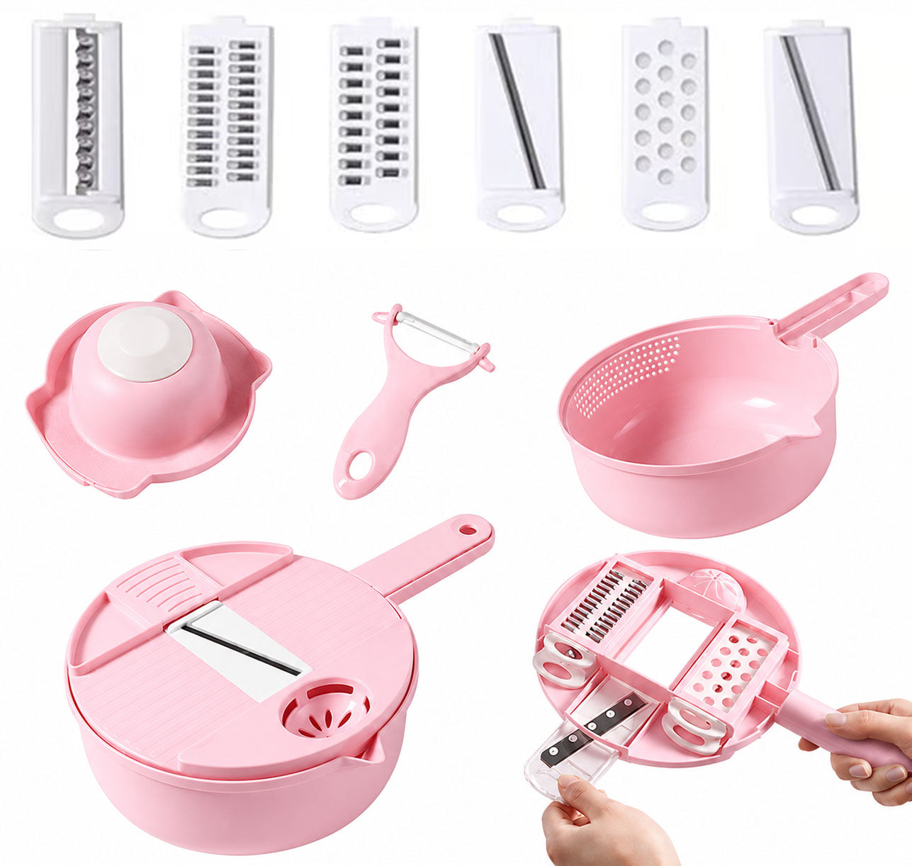 🥗12-in-1 Multifunction Tool for Cutting Vegetables