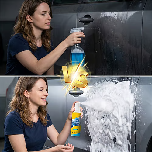 Hero Foam Cleaner Action