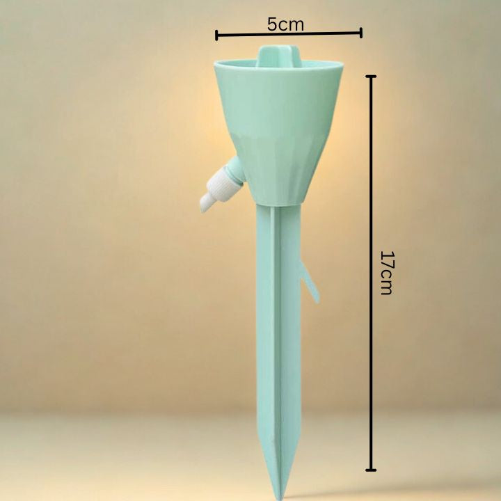 Adjustable Bottle Drip Watering Spike – Easy Self-Watering for Potted Plants