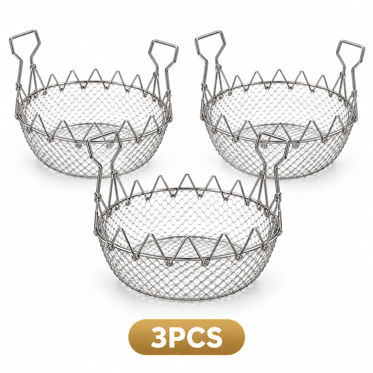 π Foldable Easy-Lift Frying Basket β Fry, Lift & Drain the Whole Batch in One Easy Move