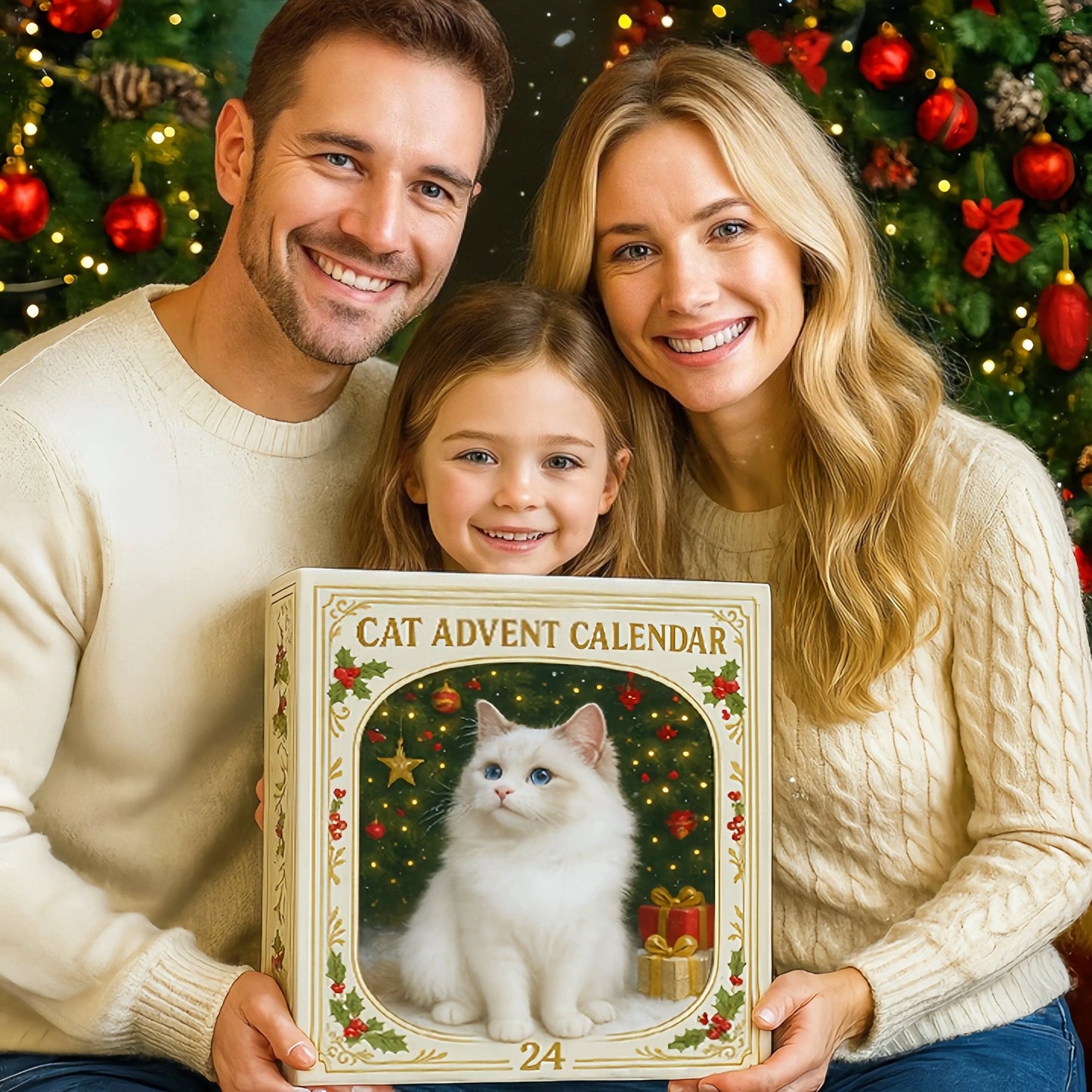 🐱Cat Lovers Advent Calendar 2026 - 24 Festive Cat Figurines