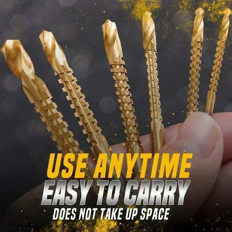 6-Piece Serrated Drill Bit Set – Less Tool Switching, More Ways to Get the Job Done
