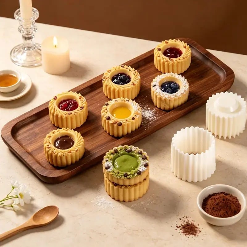 Easy-Press Pastry & Cookie Mold – Beautiful Homemade Treats Made Simple
