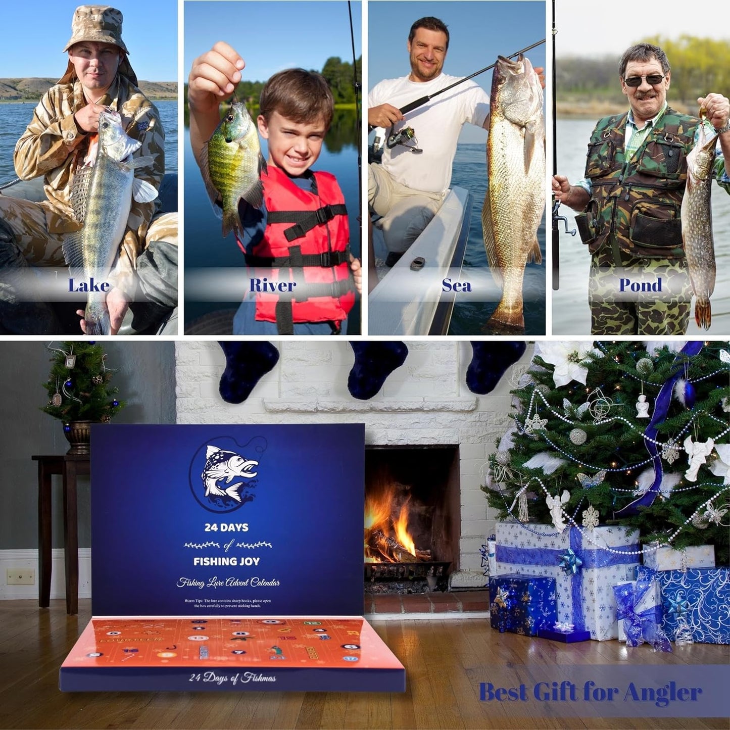 π₯ Open A New Fishing Lure Every Day β 2026 Christmas Advent Calendar