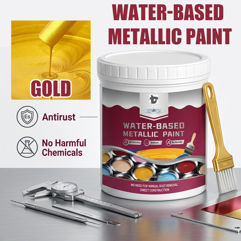 ✨ All-in-One Rust Converter Metallic Paint – Restore & Protect Metal