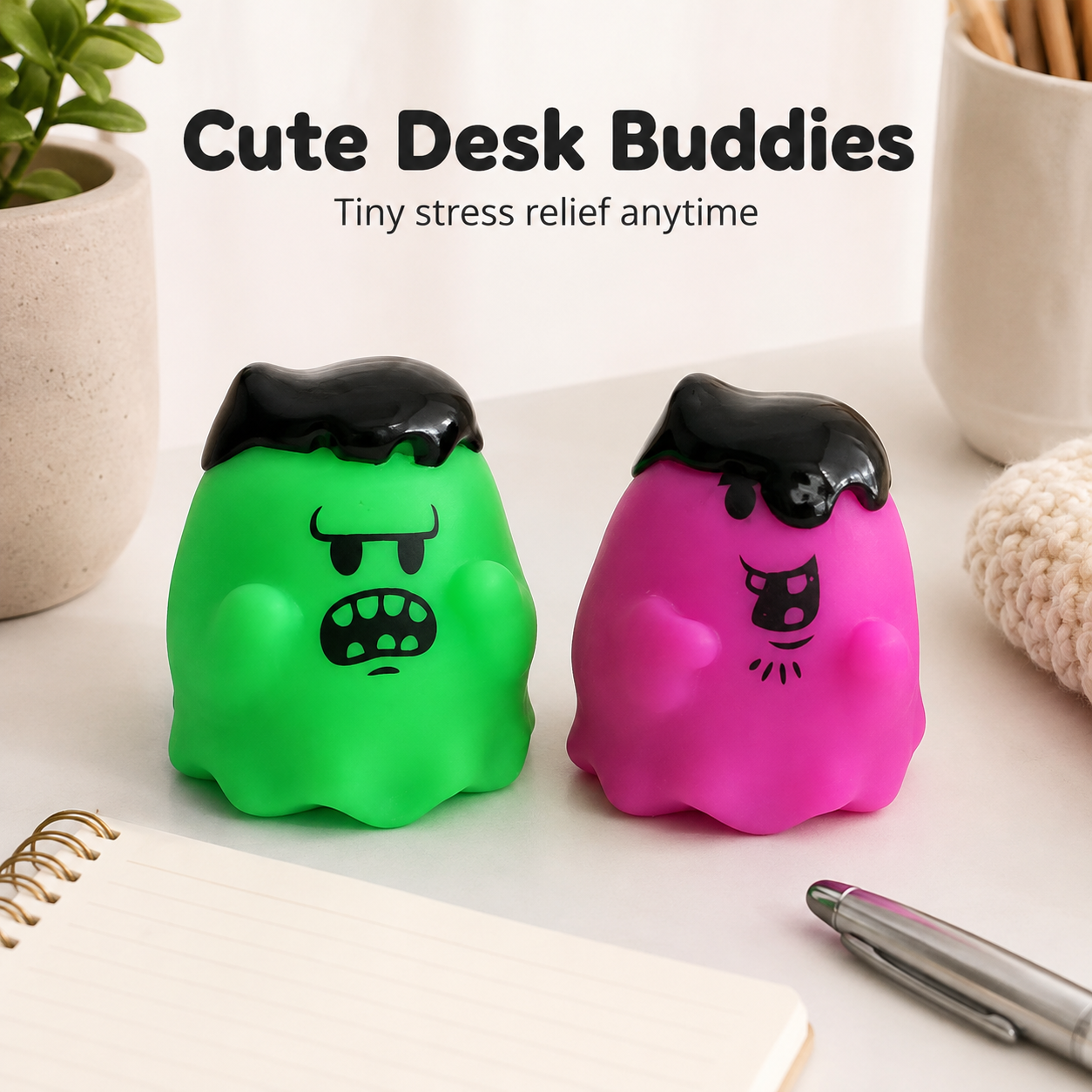 👻 Spooky Slime Ghost Squishy™ – Soft, Satisfying Halloween Fidget Toy 🎃