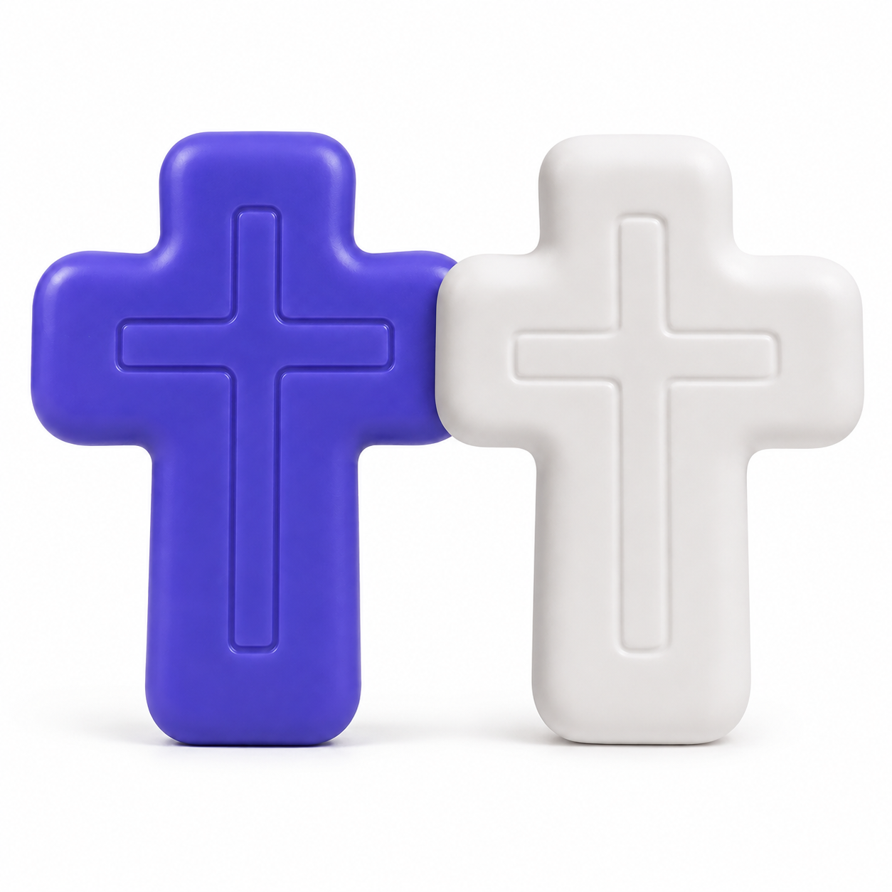 ✝️ Faith-Inspired Cross Squishy – Soft, Odor-Free & Satisfying Squeeze Toy