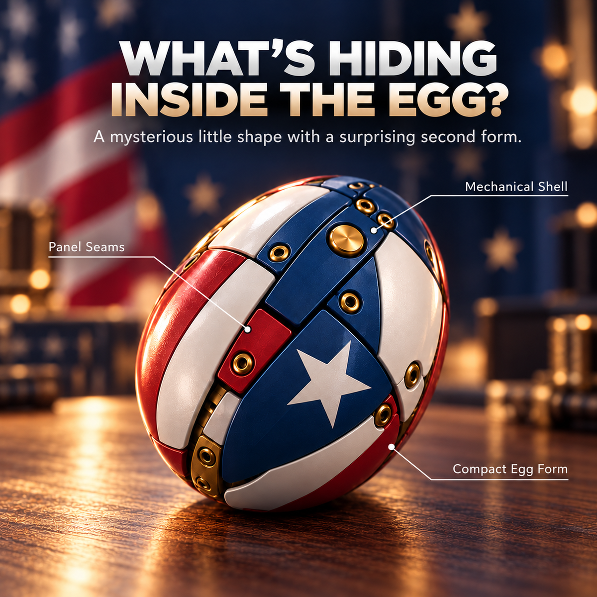🥚➡️🦅Patriot Eagle™ Egg-to-Eagle Transforming Figure🔥