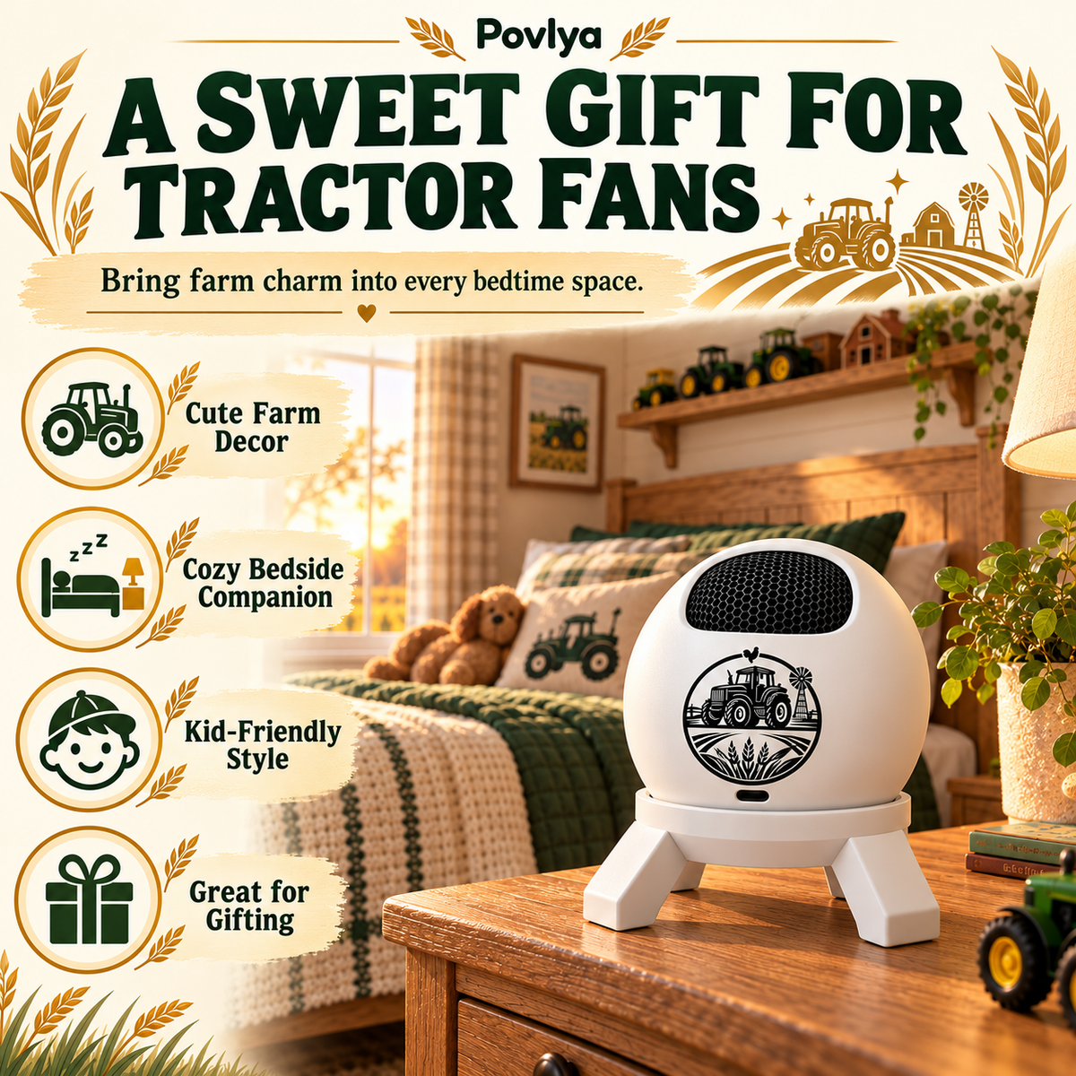 🚜50%OFF 🔥Tractor Dream Projector ✨ Bring the Farm Adventure Home