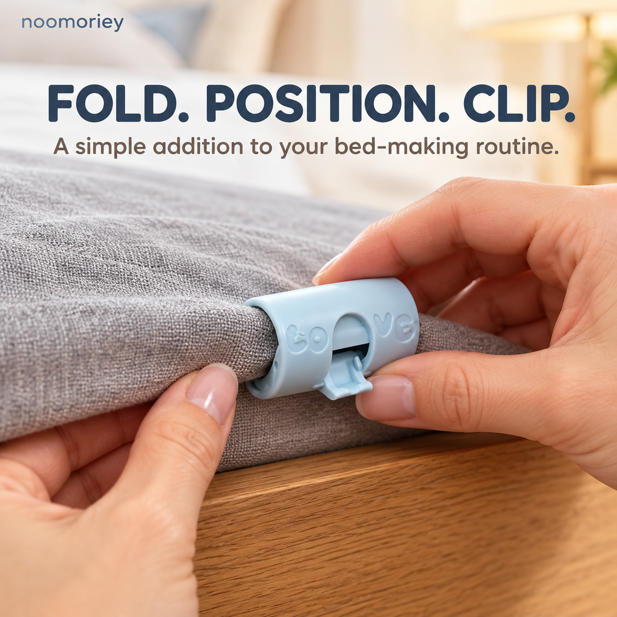 🛏️ Bed Sheet Holder Clips – Easy-Lock Fasteners for Neater, Stay-in-Place Bedding ✨