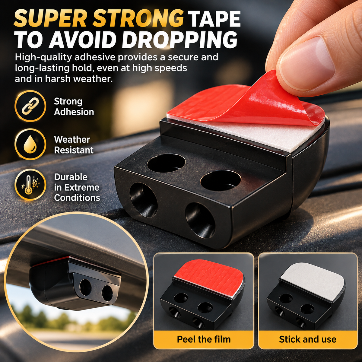 🦌 4-Pack Deer Warning Whistles – Air-Activated, Easy-Mount Wildlife Alert Accessories for Cars, Trucks & RVs 🚗