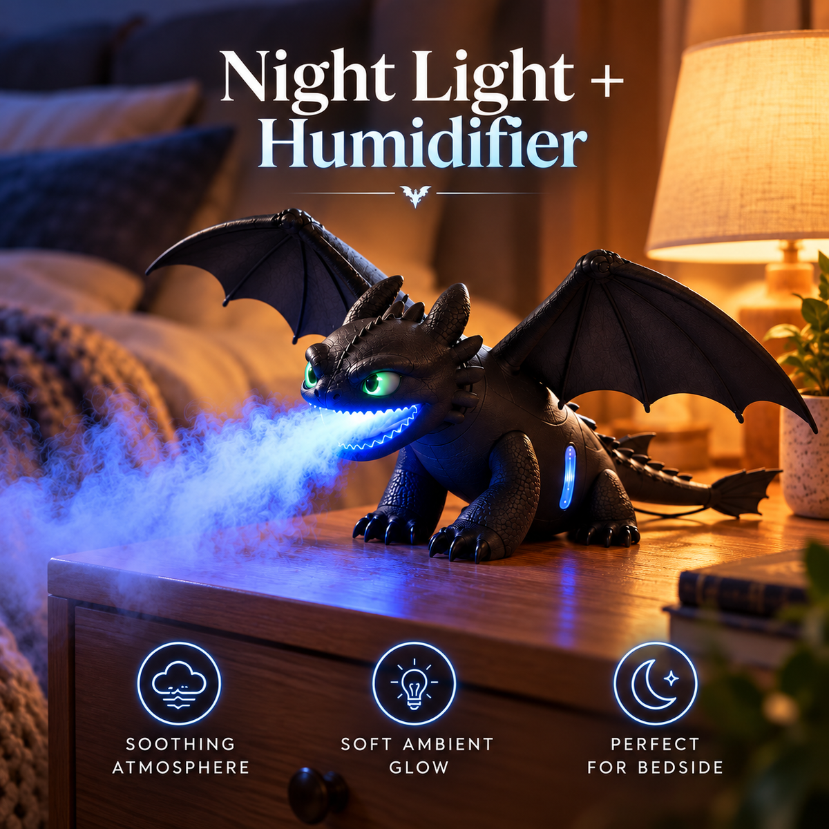 Toothless Dragon Humidifier