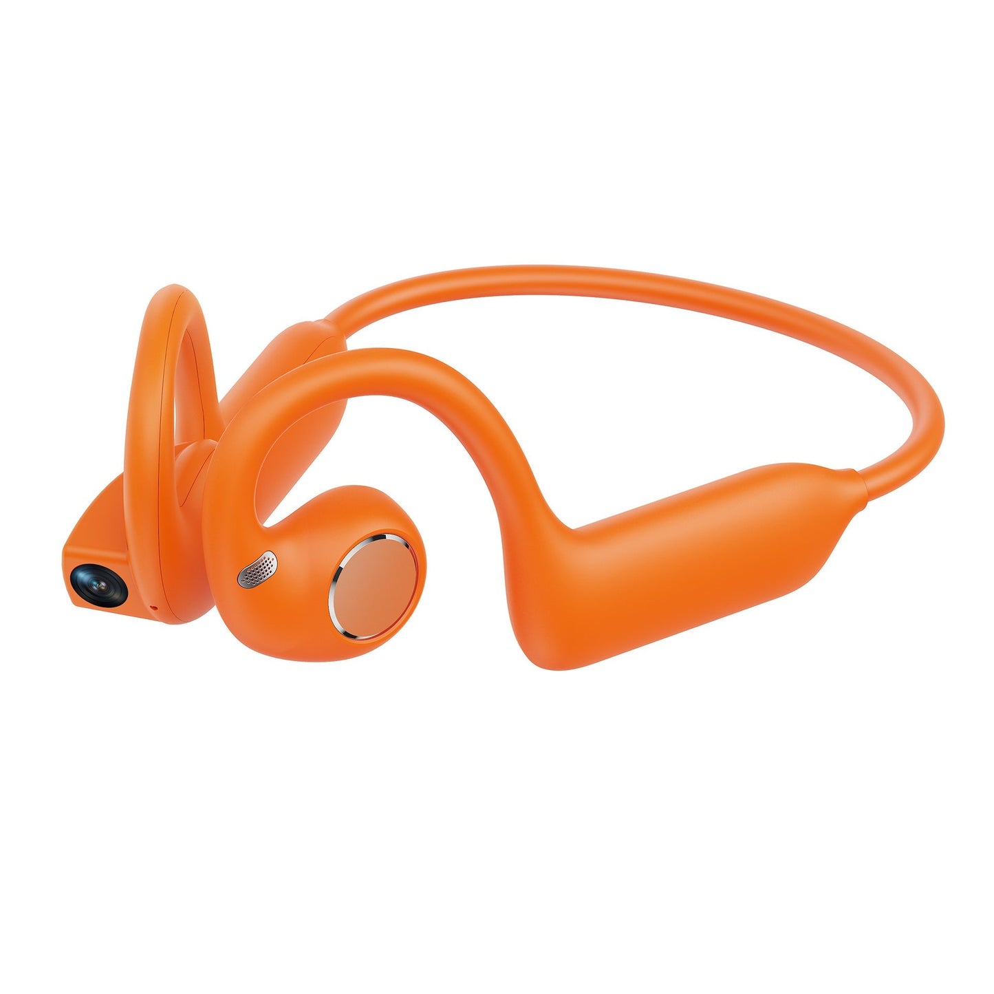 π8MP Smart Camera Open-Ear Headset β EIS Video, AI Assistance & 12H Battery