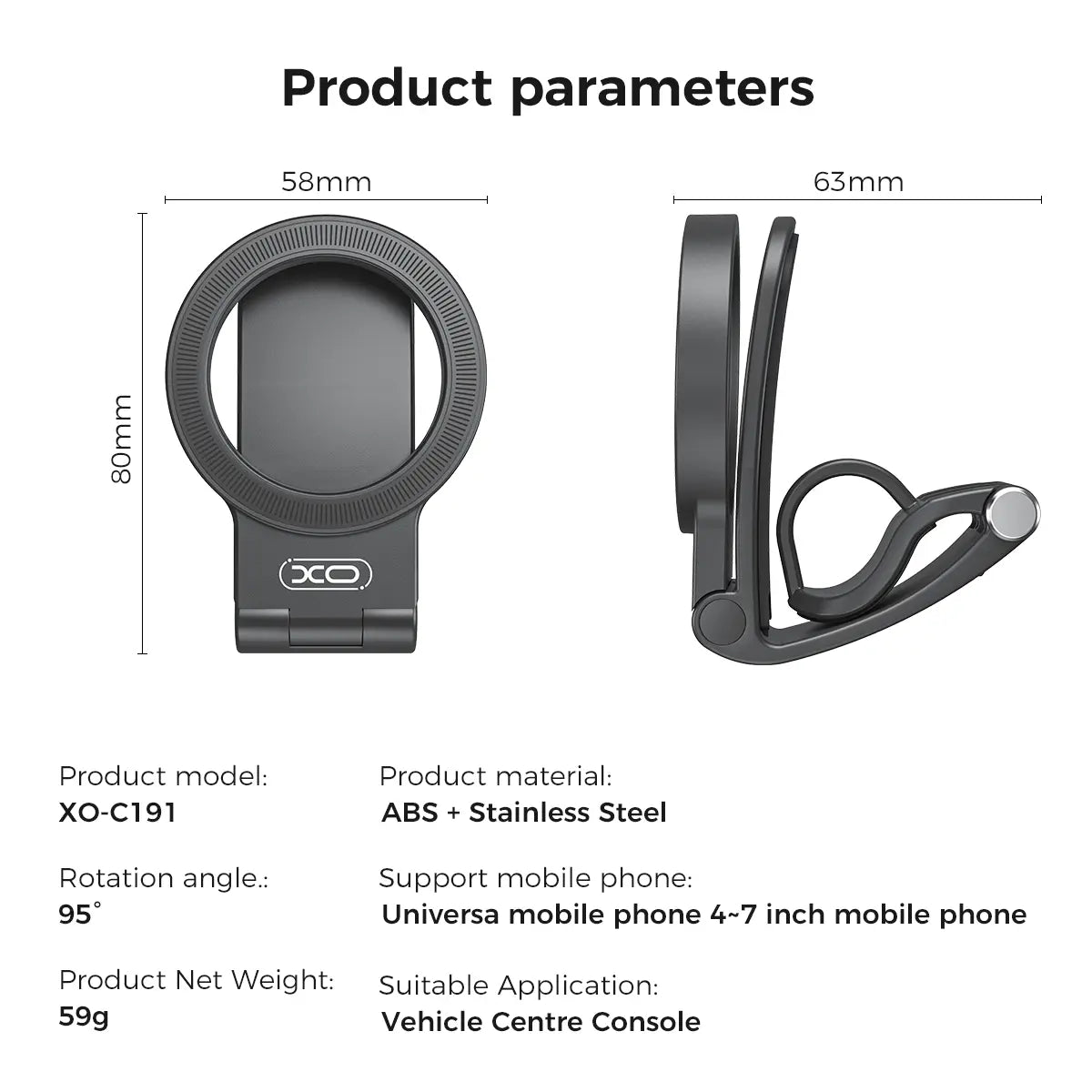 Car phone mount