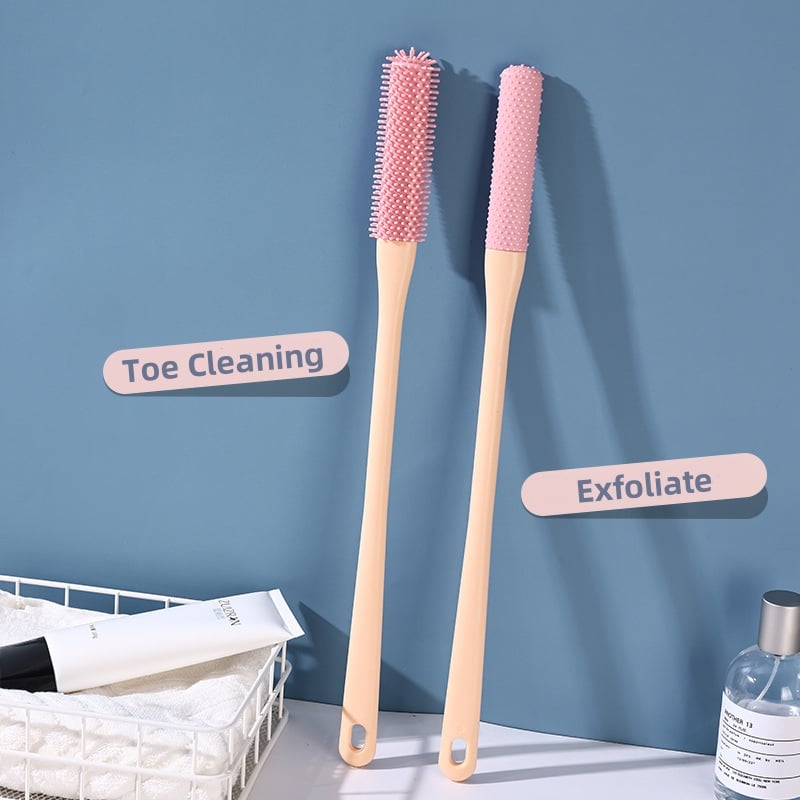 🦶Long‑Handle Silicone Foot Cleaning Brush