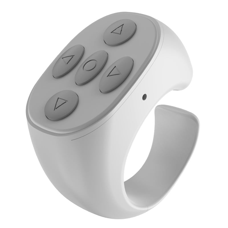 Scroll Without Touching Your Phone – Bluetooth Fingertip Remote Ring