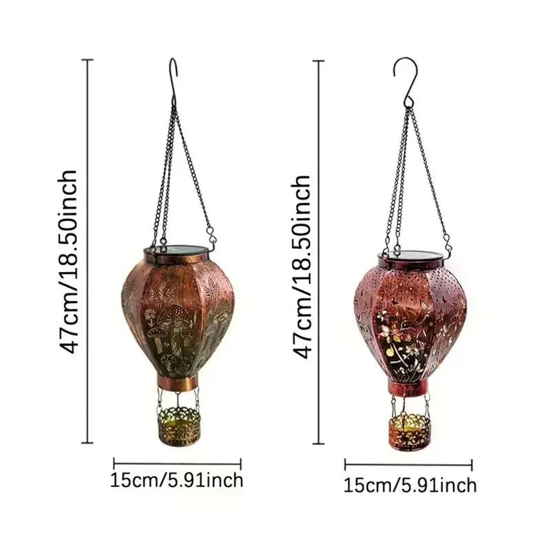 π LIMITED-TIME 49% OFF! β¨ Solar-powered hot-air balloon-shaped lantern β Automatic on/off, silhouette projection, weather-resistant πΏ