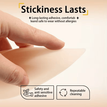 nvisible Breast Lift Pads – Lift, Shape & Style Without Bra Lines