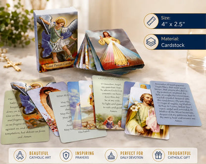 ✝️Catholic Holy Card Holder – Keep Your Favorite Prayer Cards Close