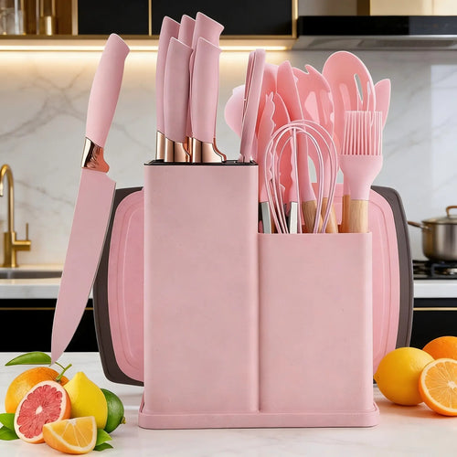 Hot Sale🔪 19-Piece Kitchen Knife & Utensil Set