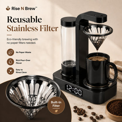☕Programmable Mini Coffee Maker