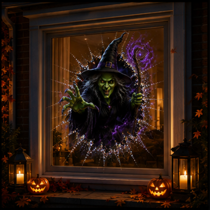 👻Halloween Day 50% Off -🎃 3D Haunted Window Break-In™ Halloween Clings