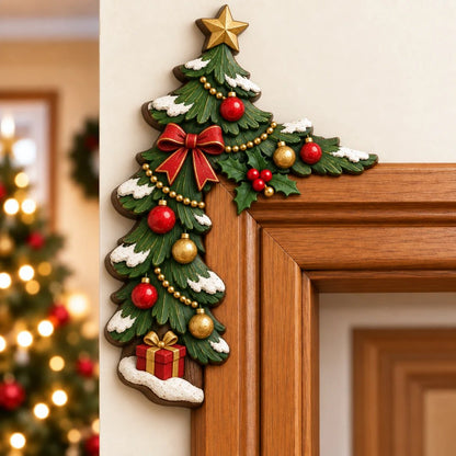 🎅 49% OFF | Christmas Door Frame Corner Decor – A Fun Holiday Surprise 🎄