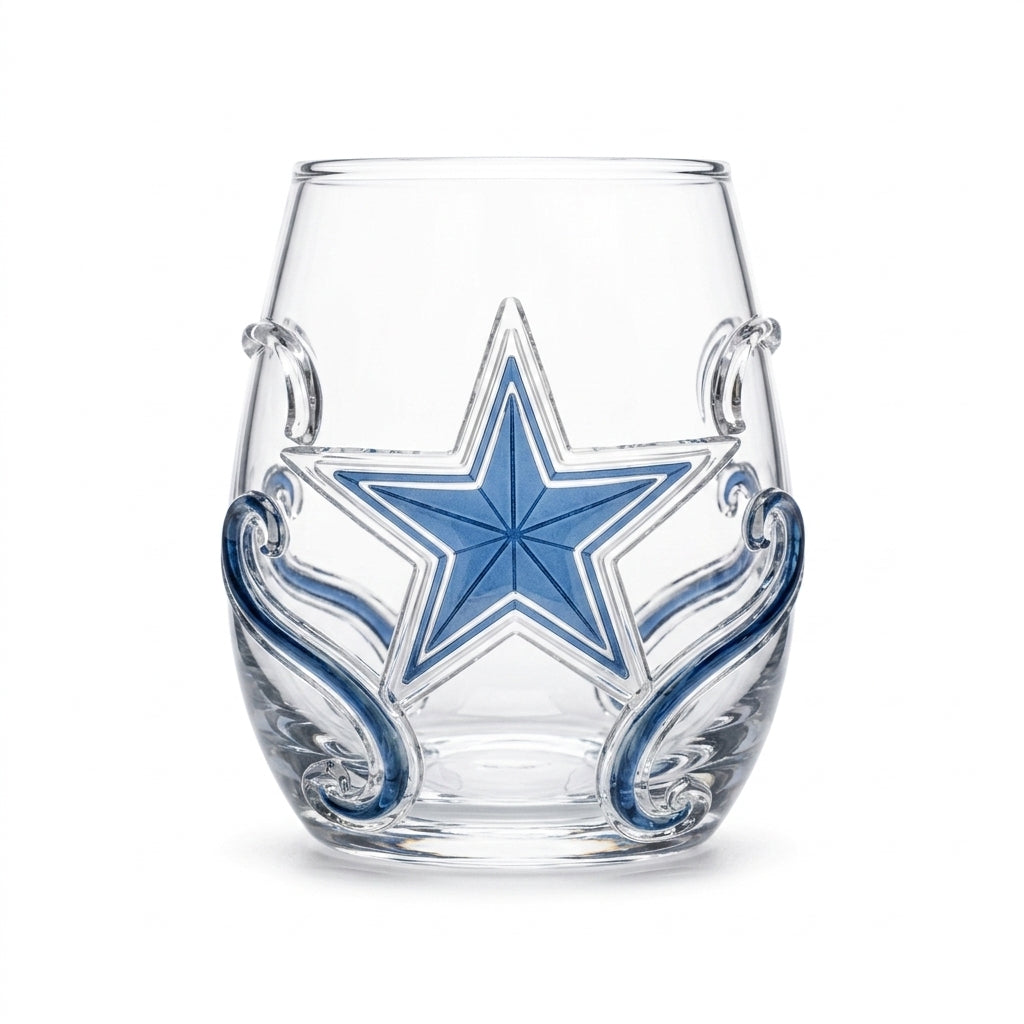 🏈 GAME DAY FAVORITE | Football Drinking Glass – Statement Drinkware for Watch Parties & Victory Toasts
