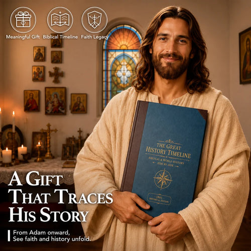 📜 LIMITED OFFER | 6,000-Year Biblical & World History Chart