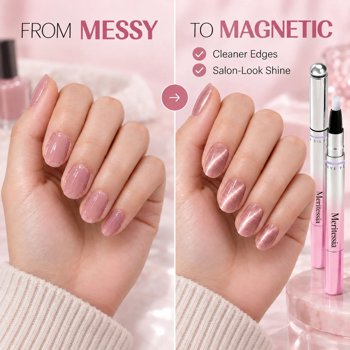 💅All-in-One Magnetic Cat-Eye Gel Nail Pen