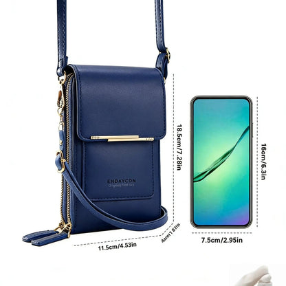 📱 Touchscreen Crossbody Phone Bag – Hands-Free Phone Wallet & Purse