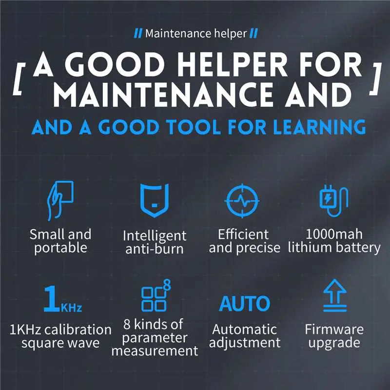 Automatic adjustment eight measurements and 1kHz calibration