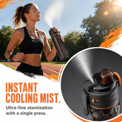 ☀️ SUMMER DEAL | Misting Water Bottle – Stay Cool & Hydrated During Hot Workouts and Outdoor Days