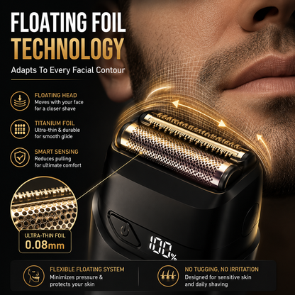 🔥 Hot sell  Portable Electric Foil Shaver For Men
