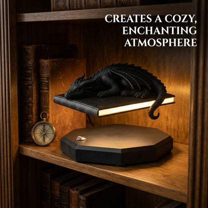 🐉 Floating Dragon Book Lamp – Turn Your Shelf Into A Fantasy Scene