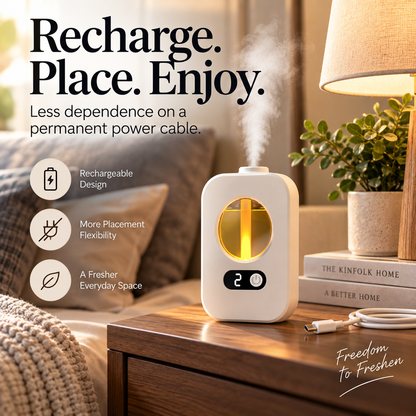🌹Automatic Fragrance Diffuser — Rechargeable Timed Spray