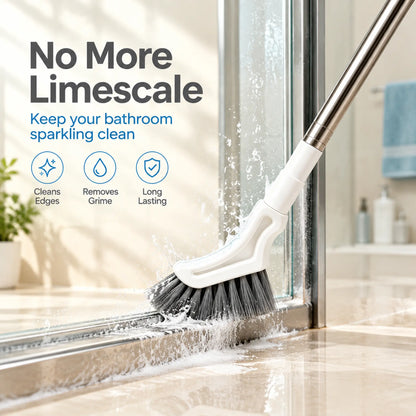 🧼 Telescopic Crevice Cleaning Brush – Long Handle Gap Cleaner for Bathroom, Toilet, Floors & Windows 🧹
