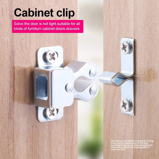 🔒 12-Pack Double Roller Door Catches – Smooth Cabinet Closure