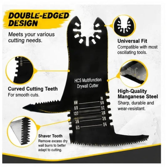 Precision Drywall Cutting Blade – Straight, Curved & Round Cutouts