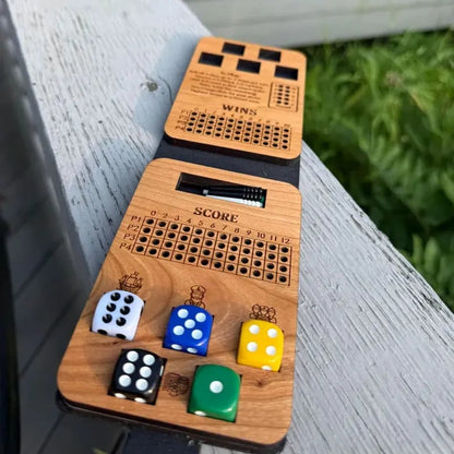 ⚓ Ship, Captain, Crew – A Classic Wooden Dice Game For Family & Travel Fun