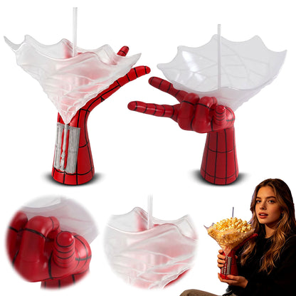 Spider-Man Web Hand Popcorn & Drink Combo Bucket 🕷️🍿