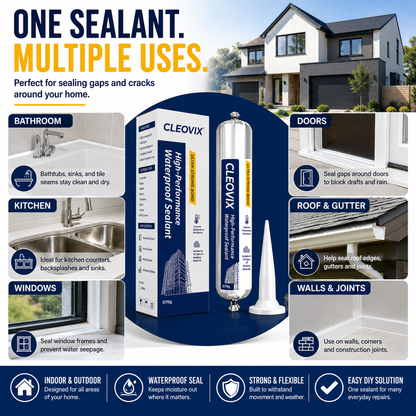 💧 High-Performance Waterproof Sealant – Seal Leaks, Gaps & Joints with Ease
