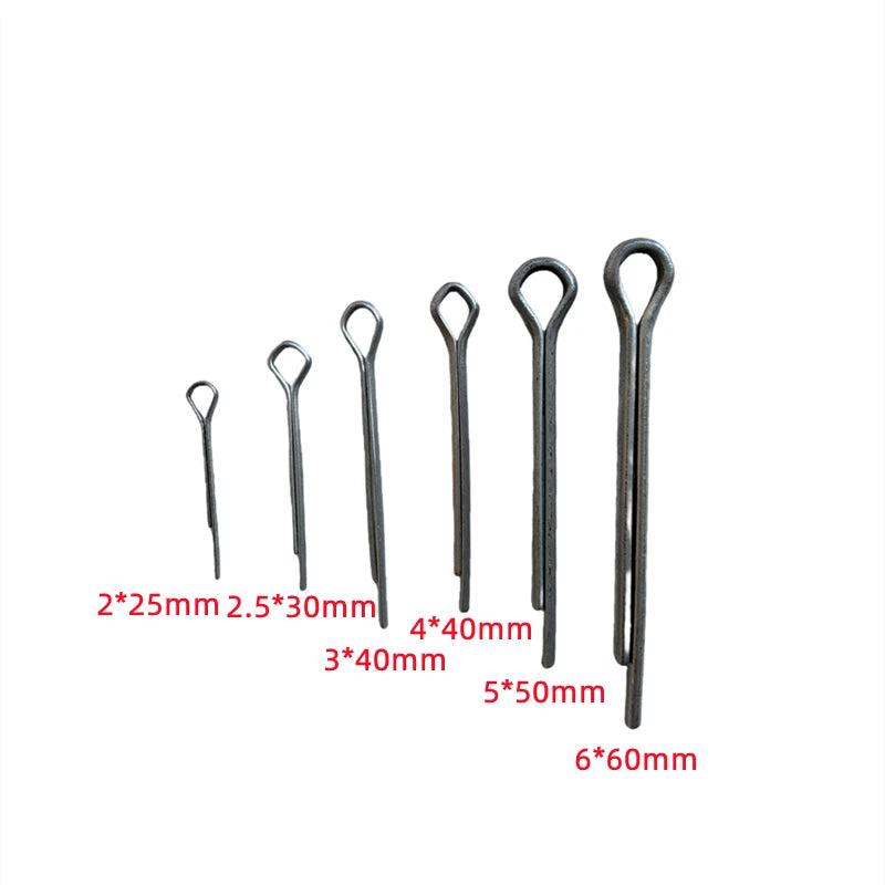 110/175/350PCS Cotter Pin Assortment Kit – Split Pins for Repairs