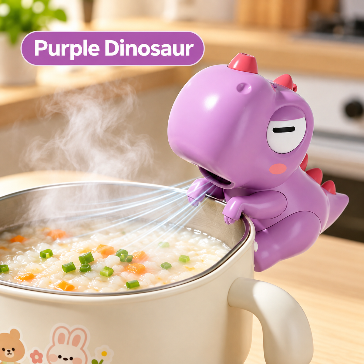 🐘 Hands-Free Food Cooling Fan – Cool Hot Meals Faster Without Blowing