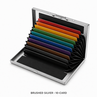 Brushed Silver – 10-Card