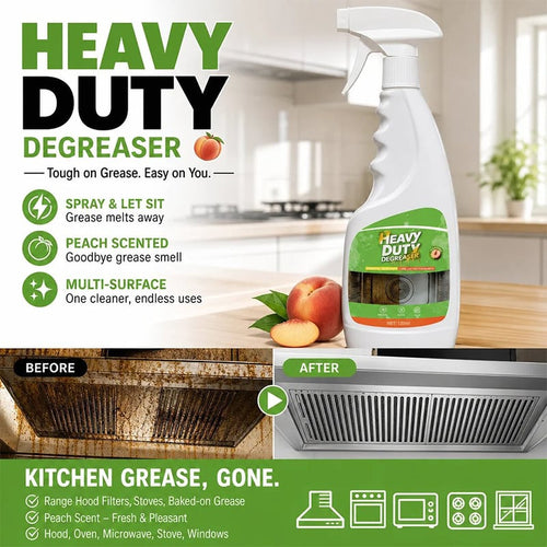 🔥52K+ Sold🧽 Heavy-Duty Kitchen Degreaser Spray + Free Cleaning Towel