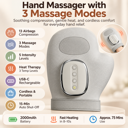Cordless Hand Massager with Heat — Your Everyday Wind-Down